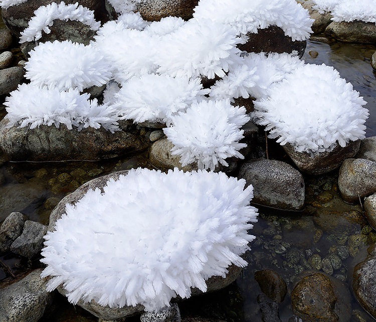 Images du monde : Œuvres faite par la glace