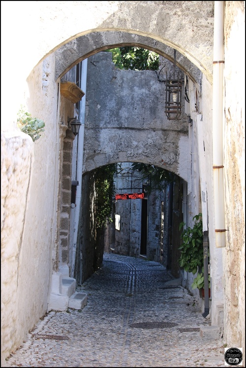 La vieille ville de Rhodes, l'île de Rhodes