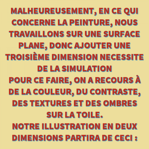 Dessin et peinture : Comment réaliser une peinture abstraite en utilisant des formes ? - tous les médias.