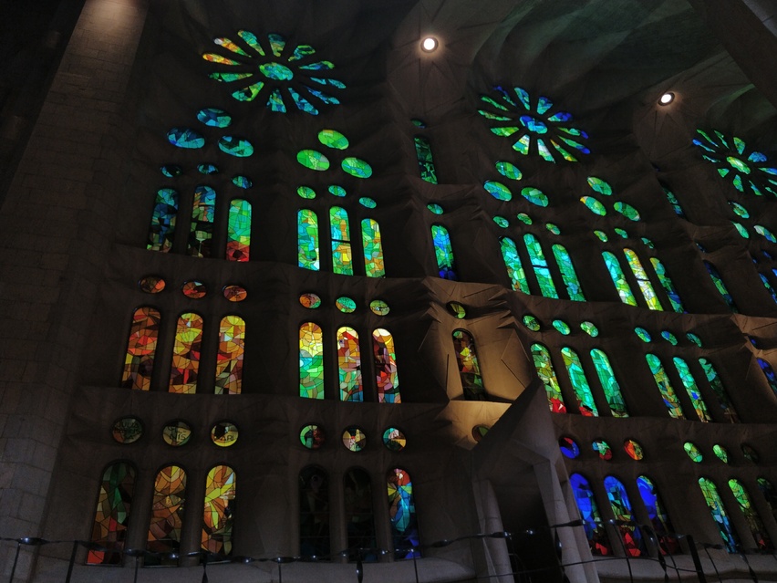 La Sagrada Familia avec Angelina