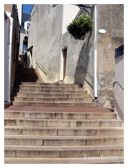 L'Escalier Fouquet à Pornic