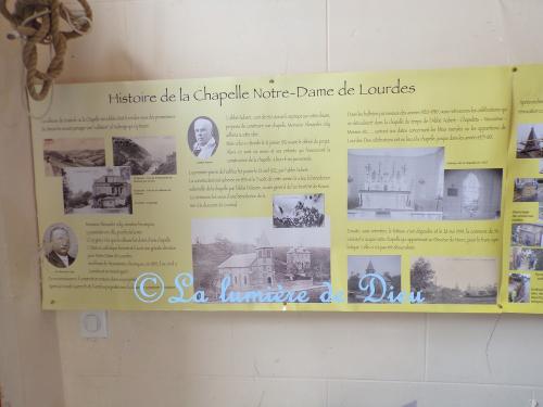 Saint-Léonard, chapelle Notre-Dame de Lourdes