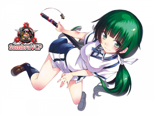 Render Filles/Femmes - Renders Maji de Watashi ni koishinasai Mayuzumi Yukie Katana Shirasaya Vert