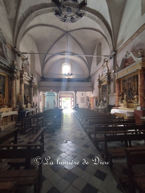 Bargemon, l'église Saint Étienne