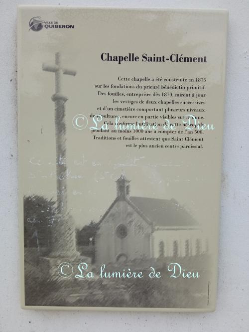 Quiberon, la chapelle Saint Clément