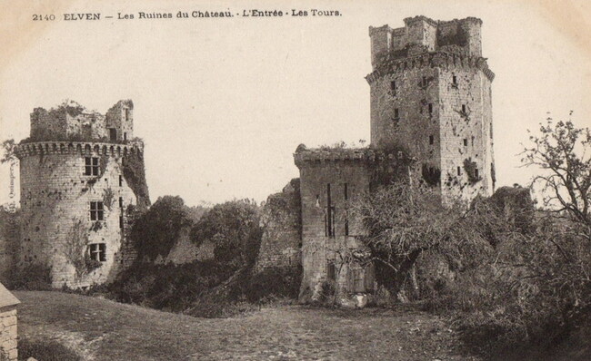Le château de Largoët - 1ère partie