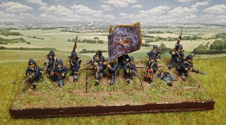 Derbières figurines du projet "Gettysburg 1863"