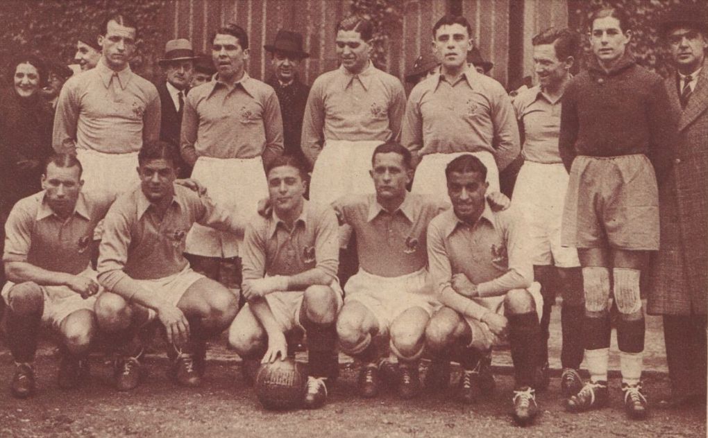 le 08/03/1936 Benouna Ali  FRANCE 3 - 0 BELGIQUE