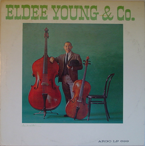 Eldee Young & Co. : Album " Just For Kicks " Argo LP 699 [ US ]