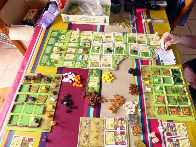 Agricola (mes adversaires)