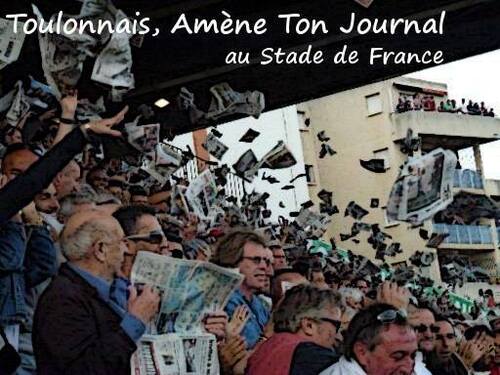 Lancer de journaux sur la pelouse du Stade de France ou pas ?