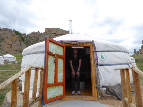 Voyage Transsibérien 2017, le 19/07, 12 ème jour,  Mongolie, notre camping+ virade de l'espoir