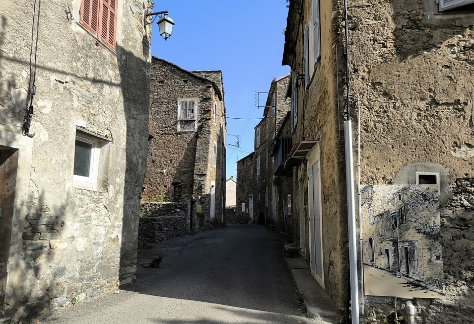 Vacances en Corse, automne 2023. 7. Villages de  Castagniccia : Taglio-Isolaccio, Talasani et Cervione