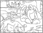 Coloriages d'oeuvres d'art