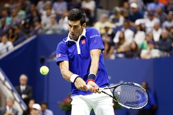 Djokovic ne laisse pas respirer son adversaire