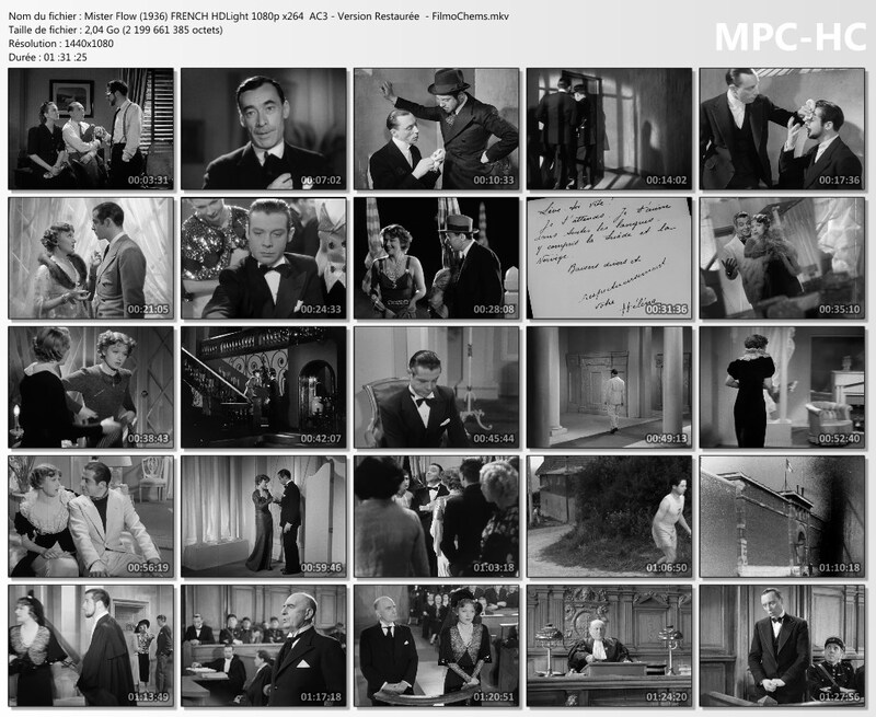 Mister Flow (1936) FRENCH HDLight 1080p x264 AC3 - Version Restaurée - Robert Siodmak