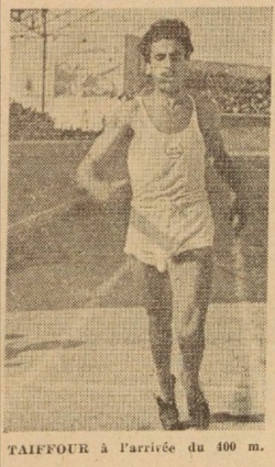 TAÏFOUR champion d'Alger 1949