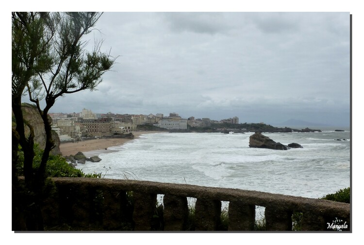 Biarritz: le front de mer 1/4.