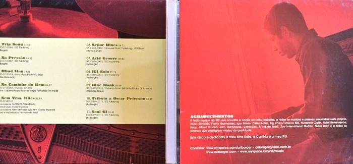 Ari Borger Quartet : CD " AB4 " ST2 Records ST2 50104 [ BR ]