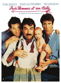 TROIS HOMMES ET UN BEBE BOX OFFICE FRANCE 1988 