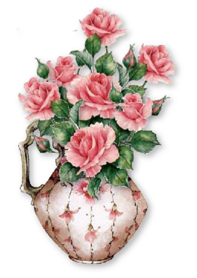 Fleurs dans vases