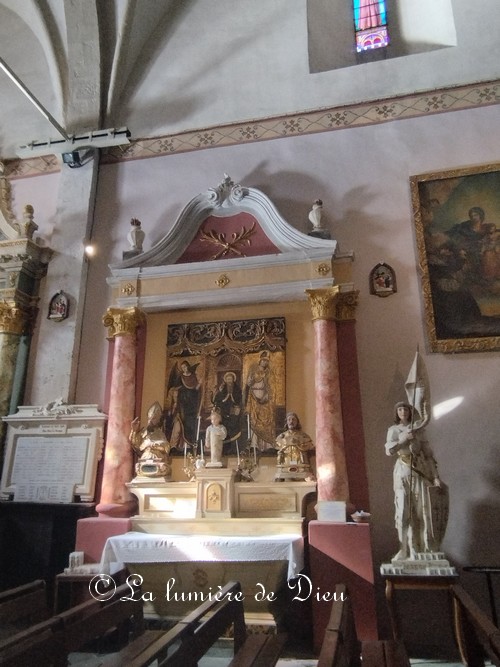 Bargemon, l'église Saint Étienne