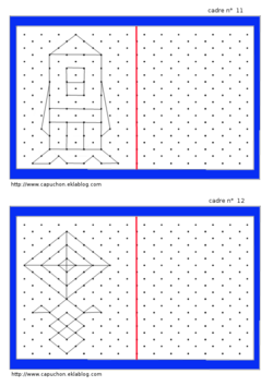 Géométrie : Reproduction de figures sur papier à points