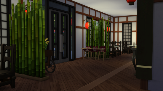 Création Sims 4 | "Royal Japan" - Restaurant 