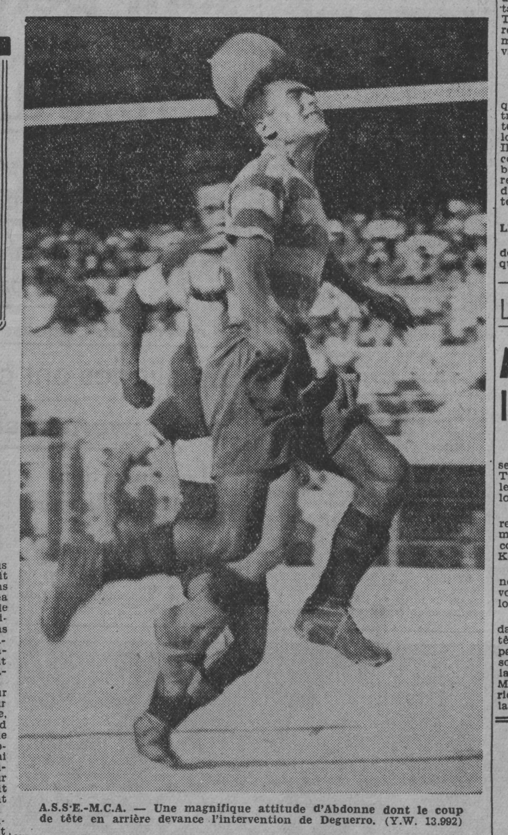 D 19.10.1941 St Eugène ASSE-MCA 1-0