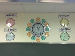 Horloge dans une classe