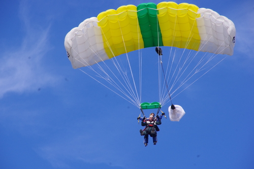La Nouvelle Zélande : le pays du saut en parachute, je n'ai pas pu y échaper! 