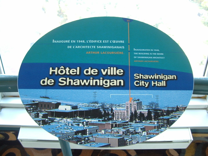 Souvenir de la cité de l'énergie à Shawinigan 