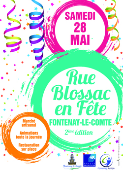 Rue Blossac en fête - Samedi 28 mai