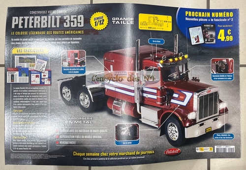 N° 1 Construisez le camion Peterbilt 359  Test