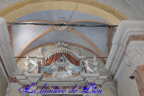 La Madone d'Utelle, la chapelle du sanctuaire Notre-Dame des miracles