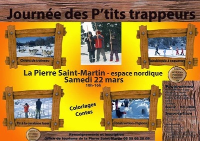 Journée des enfants trappeurs 2014 à la Pierre Saint-Martin