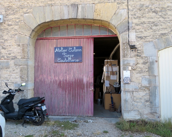 L'atelier Culann, forge et coutellerie d'Art à Montigny sur Aube, nous a ouvert sa porte...