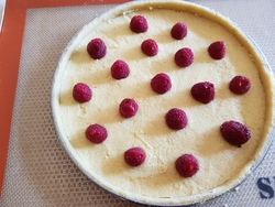 TARTE AMANDINE FRAMBOISES