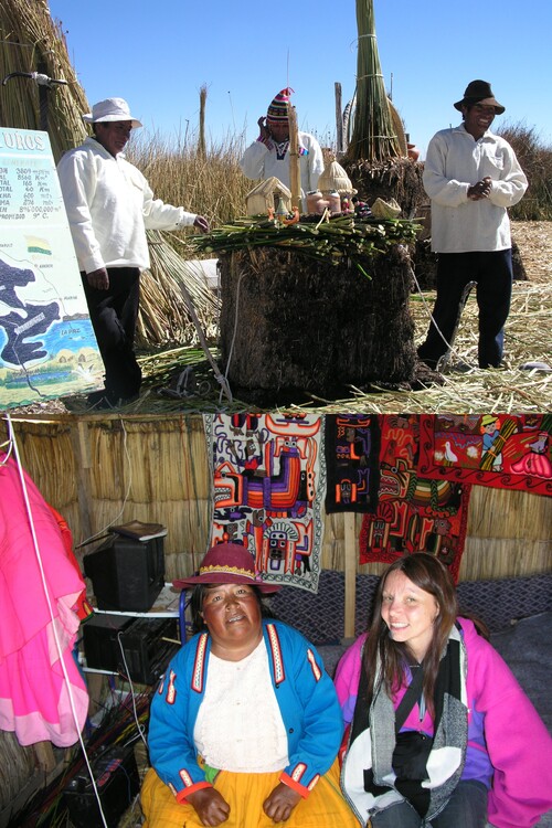 Voyage au Pérou août 2009, de Puno au Lac Titicaca,  île Uros