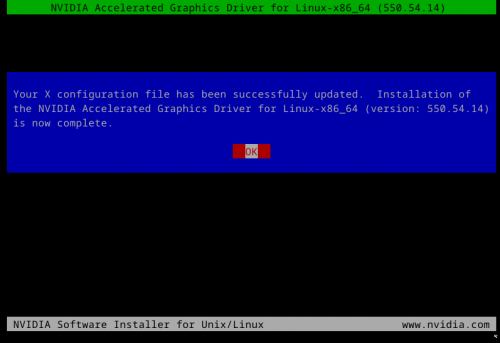 Installer le driver NVIDIA