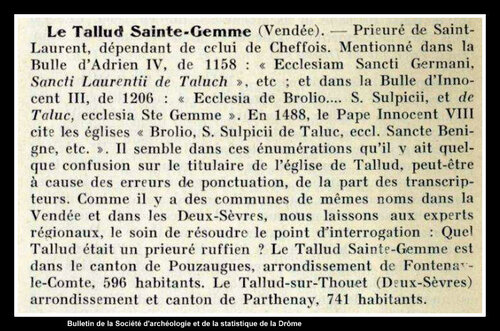 Tallud-Sainte-Gemme....