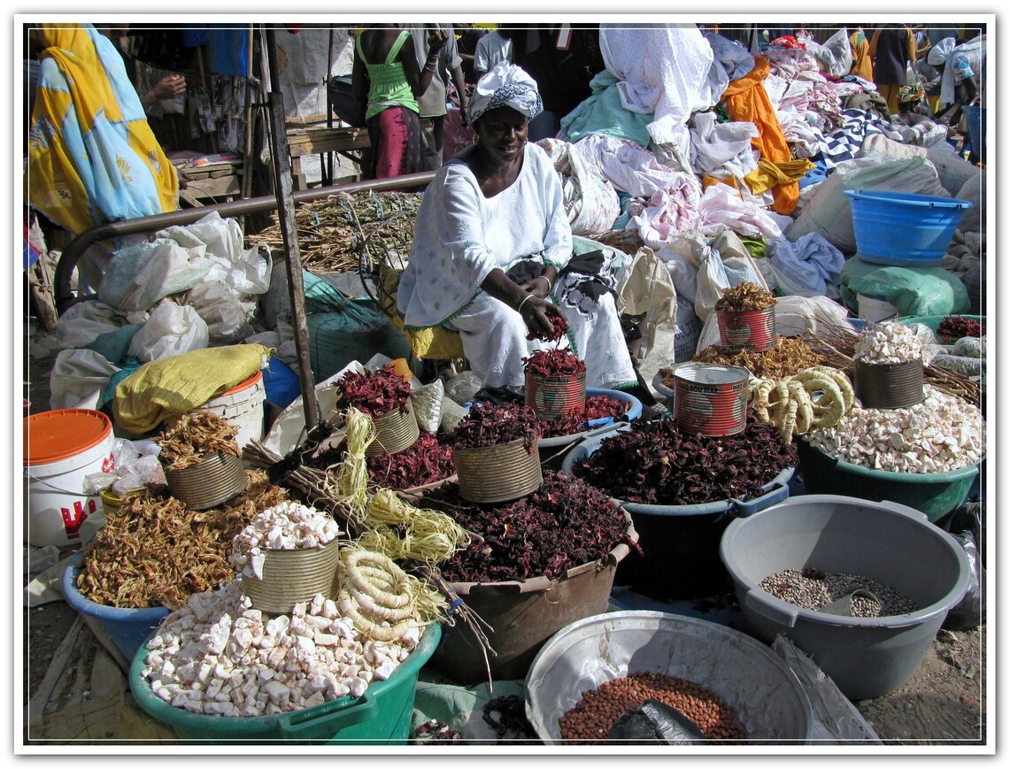 Un petit tour au marchés Sénégalais 