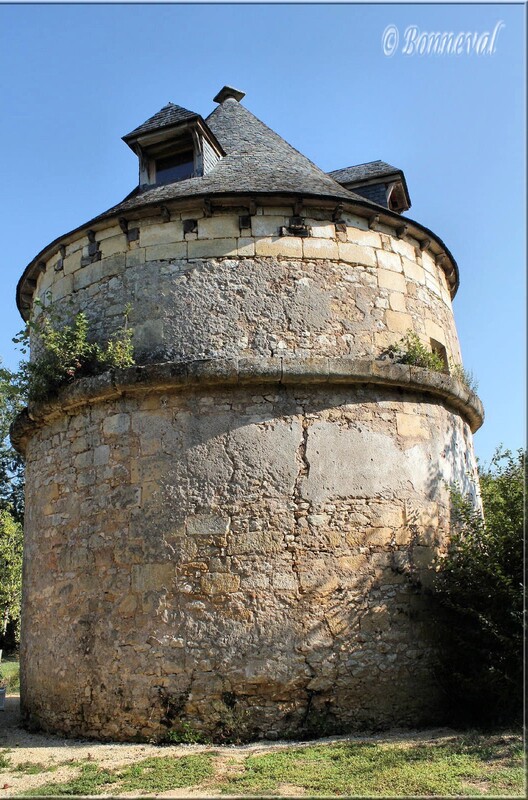 Colombier sur pied Château de Sauveboeuf XVIIème siècle Aubas Dordogne