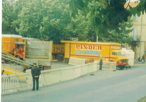 matériel du cirque Pinder JR en 1973 (2)