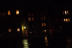 Le Grand Canal la nuit