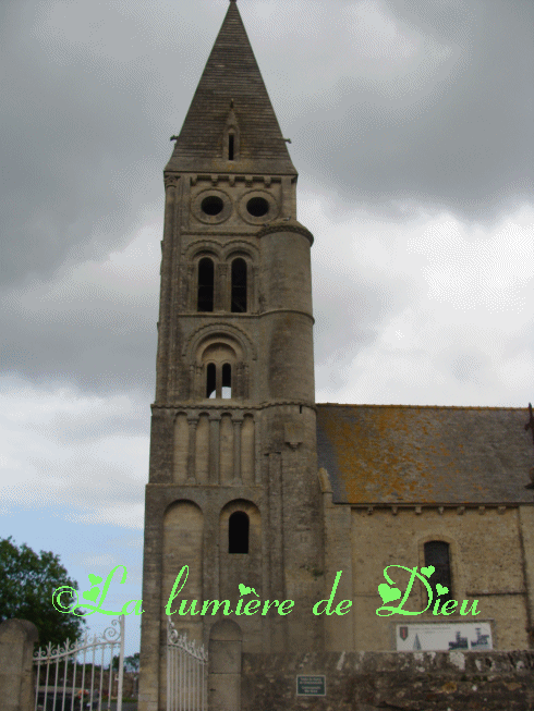 Colleville sur mer : église ND de l'Assomption