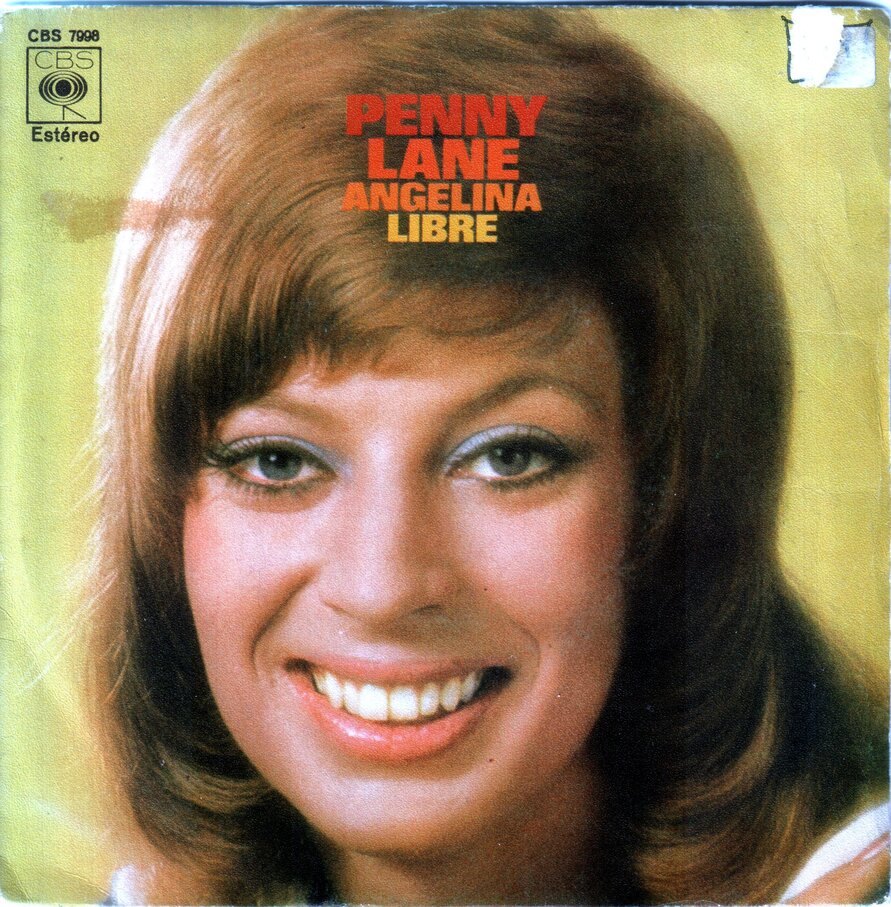 PENNY LANE - Angelina (SELLO CBS 7998) Single 1972 (PROMOCIÓN)