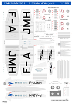 FARMAN 301 "Etoile d'Argent" au 1:100