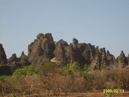Burkina Falaises de Sindou