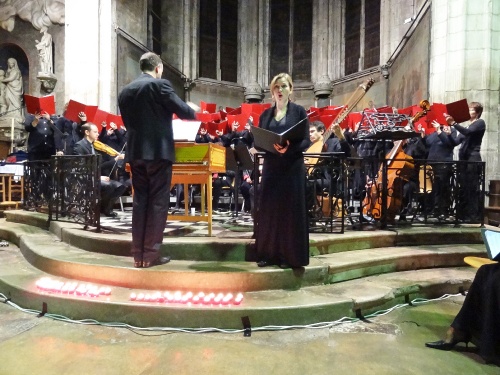 Un magnifique concert de Noël par le Choeur de Haute Côte d'Or et le Concert de l'Hostel Dieu...